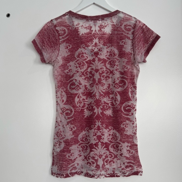 Washington Redskins T-shirt V-neck Women’s SM Commanders Lightweight Soft Vtg - Picture 2 of 7